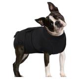 FUAMEY Dog Recovery Suit Male,Dogs Surgery Neuter Suits Puppy Spay Shirts for Female Protect Dog's Skin Anti Licking Abdominal Wounds Doggie Onesie Pet Bodysuit Alternative to Cone Black M FUAMEY Dog Recovery Suit Male,Dogs Surgery Neuter Suits Puppy Spay Shirts for Female Protect Dog's Skin Anti Licking Abdominal Wounds Doggie Onesie Pet Bodysuit Alternative to Cone Black M