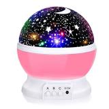 Borelor Star Night Light for Kids, 12 Color Changing Lights Modes with USB Cable, 360°Rotating Moon Star Projector Desk Lamp for Bedroom Party Decor & Girls Birthday Gift Borelor Star Night Light for Kids, 12 Color Changing Lights Modes with USB Cable, 360°Rotating Moon Star Projector Desk Lamp for Bedroom Party Decor & Girls Birthday Gift