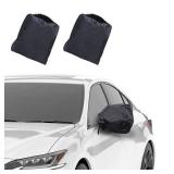 EcoNour Side Mirror Covers (2-Pack) | 210D Oxford Fabric | Side Mirror Winter Protection Cover for Snow and Ice | Universal Fit for Cars, SUVs, Trucks EcoNour Side Mirror Covers (2-Pack) | 210D Oxford Fabric | Side Mirror Winter Protection Cover for Snow and Ice | Universal Fit for Cars, SUVs, Trucks