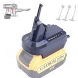 V7 V8 Battery Adapter Compatible with Dewalt 20V Battery Converted to Replacement for Dyson V7 V8 Battery SV10 SV11 Series Animal Absolute Motorhead Pro HEPA Cordless Stick Vacuum Cleaners V7 V8 Battery Adapter Compatible with Dewalt 20V Battery Converted to Replacement for Dyson V7 V8 Battery SV10 SV11 Series Animal Absolute Motorhead Pro HEPA Cordless Stick Vacuum Cleaners
