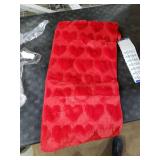 Artoid Mode Red Soft Plush Faux Fur Jacquard Love Heart Valentine's Table Runner, Kitchen Dining Table Decoration for Home Party Decor 13x72 Inch Artoid Mode Red Soft Plush Faux Fur Jacquard Love Heart Valentine's Table Runner, Kitchen Dining Table Decoration for Home Party Decor 13x72 Inch