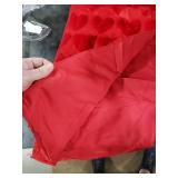 Artoid Mode Red Soft Plush Faux Fur Jacquard Love Heart Valentine's Table Runner, Kitchen Dining Table Decoration for Home Party Decor 13x72 Inch Artoid Mode Red Soft Plush Faux Fur Jacquard Love Heart Valentine's Table Runner, Kitchen Dining Table Decoration for Home Party Decor 13x72 Inch