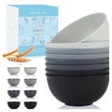Wrova Wheat Straw Bowl Sets,8 PCS Unbreakable Cereal Bowl 26 OZ,Microwave and Dishwasher Safe Bowls,Alternative Plastic Bowls for Kitchen,Apartment,Camping,RV (Classic Series) Wrova Wheat Straw Bowl Sets,8 PCS Unbreakable Cereal Bowl 26 OZ,Microwave and Dishwasher Safe Bowls,Alternative Plastic Bowls for Kitchen,Apartment,Camping,RV (Classic Series)