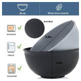 Wrova Wheat Straw Bowl Sets,8 PCS Unbreakable Cereal Bowl 26 OZ,Microwave and Dishwasher Safe Bowls,Alternative Plastic Bowls for Kitchen,Apartment,Camping,RV (Classic Series) Wrova Wheat Straw Bowl Sets,8 PCS Unbreakable Cereal Bowl 26 OZ,Microwave and Dishwasher Safe Bowls,Alternative Plastic Bowls for Kitchen,Apartment,Camping,RV (Classic Series)