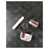 TATOFY Cover for AirPods 4th Generation Case with Lock Clip Cleaner Kit Slim Hard AirPod 4 Lock Case Compatible with MagSafe (Violet) TATOFY Cover for AirPods 4th Generation Case with Lock Clip Cleaner Kit Slim Hard AirPod 4 Lock Case Compatible with MagSafe (Violet)