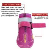 QUMY Dog Shoes for Large Dogs, Medium Dog Boots & Paw Protectors for Winter Snowy Day, Summer Hot Pavement, Water-Resistant in Rainy Weather, Outdoor Walking, Indoor Hardfloors Skid-Resistant Sole 3 QUMY Dog Shoes for Large Dogs, Medium Dog Boots & Paw Protectors for Winter Snowy Day, Summer Hot Pavement, Water-Resistant in Rainy Weather, Outdoor Walking, Indoor Hardfloors Skid-Resistant Sole 3