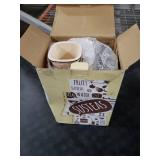 SUSTEAS Rotary Cheese Grater with Handle - Vegetable Shredder with 5 Well-designed Blades & Strong Suction Base,Round Mandoline Slicer & Food Chopper for Kitchen,with Blade Storage Box(Beige) SUSTEAS Rotary Cheese Grater with Handle - Vegetable Shredder with 5 Well-designed Blades & Strong Suction Base,Round Mandoline Slicer & Food Chopper for Kitchen,with Blade Storage Box(Beige)