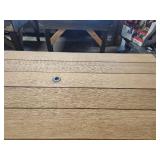 Royal Garden Linden Hills Outdoor Dining Table LINRTT107 - 70.9 in L x 31.9 in W x 29.3 in H. NEW IN BOX (Assembled Unit Shown) - Retail: $299