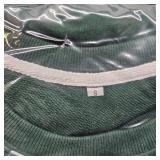 QLIPIN Spooky Season Sweatshirt Womens Halloween Sweatshirt Spooky Fall Ribbed Textured Knit Long Sleeve Pullover Tops Size Small