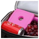 MIYCOO Ice Packs for Lunch Boxes & Lunch Bag - Quick Freeze Ice Pack Space Saving Freezer Packs - Reusable Slim Original Cool Pack - Cooler Accessories for Beach, Camping and Fishing