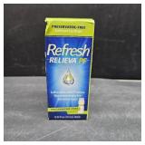 Refresh  RELIEVA  Preservative-Free Tears Lubricant Eye Drops, 0.33 fl oz, 10 mL. BB JAN 26