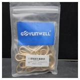 Swivel Hooks with D Ring and Tri-Glides Slide Buckle 18Pcs Metal Lanyard Swivel Clips Lobster Clasp Snap Hook for Purses Straps Handbag Making Hardware(Gold Buckle 1 inch)