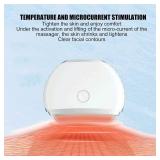 Electric Gua sha with Manually Facial Body Sculpting Massager Anti Aging Facial Beauty Instrument Scraping Massage Beauty Scraping Instrument Hand Scraping Tools (White)