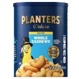 Planters Deluxe Salted Whole Cashews - 18.25oz BB SEP 6,2026
