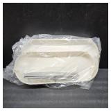 Bathroom Organizer Countertop - 2 Tier Perfume Organizer,Acrylic Vanity Tray,Skincare Makeup Organizer and Storage for Dresser White