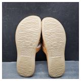 Dressy Womens Sandals Comfortable: Adjustable Slip On sandals for women - Casual Walking Summer Platform Slide. Size 11.5