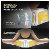 Back Brace for Lower Back Pain Women/Men, Back Support, Comfortable, Breathable, Skin-friendly, Soft, 3D Knitting, for Scoliosis, Sciatica, Herniated Disc. Large