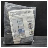 Upgraded PET Mesh Magnetic Screen Door Stronger Than Fiberglass and Polyester,Hands Free,Keep Bugs Out,Pet & Kid Friendly,Suitable for Sliding Doors,Patio and French Doors-72' X 80'