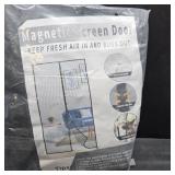 Upgraded PET Mesh Magnetic Screen Door Stronger Than Fiberglass and Polyester,Hands Free,Keep Bugs Out,Pet & Kid Friendly,Suitable for Sliding Doors,Patio and French Doors-72' X 80'