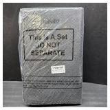 2 Set of Halloween Kitchen Mat 20x60 and 20x30 Inch Black Dancing Skeleton Kitchen Rug Non-Slip Washable Rug for Halloween Home Decor