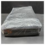 2 Set of Halloween Kitchen Mat 20x60 and 20x30 Inch Black Dancing Skeleton Kitchen Rug Non-Slip Washable Rug for Halloween Home Decor