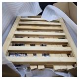 Z&L HOUSE 3-Tier Shoe Rack for Closet, Stackable Shoes Rack Organizer Free Standing Shoe Shelf for Entryway and Closet Hallway, Multifunctional Bamboo Rack in Different Combinations (3-Tier)