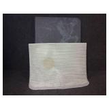 Stone Bath Mat Diatomaceous Earth Shower Mat Non-Slip Super Absorbent Diatomite Stone Bath Mats for Bathroom Floor Quick Drying Natural Easy to Clean(23.6' 15.4' Gray)