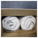 RUBBI Bedding Queen Pillows (Set of 2)   Soft, Fluffy, Hotel-Style Bed Pillows for Side & Back Sleepers, White