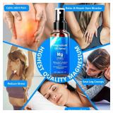 Magnesium Oil Spray, Magnesium Oil Skin & Body Extra Strength, 60Ml Pure Magnesium Chloride Oil Spray, Organic Natural Magnesium Spray, Easy to Absorb and Use. 10/15/24