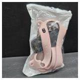 LTGEM Silicone Protective Case for JBL Flip 6 Portable Bluetooth Speaker with Extra Carabiner and Strap- Pink (Case Only)