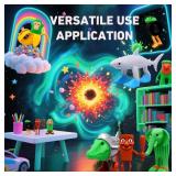 Tralalero Tralala Action Figure, Meme Shark Figures Toys, Collectible Animals Figurine Doll Gifts for Fans (24PCS)