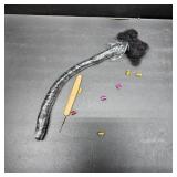 Loc Extensions Human Hair Dreadlock Extensions Human Hair 0.6CM Width Locs Extensions Bundles for Women Men Kids Full Handmade Permanent Locs Can Be Dyed and Bleached 10Strands(1B,12 Inch)