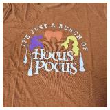 Halloween Shirt for Women Sanderson Sisters Tshirt Hocus Pocus Scary Movies Tee Top XL