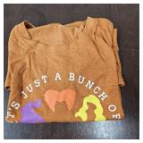 Halloween Shirt for Women Sanderson Sisters Tshirt Hocus Pocus Scary Movies Tee Top XL