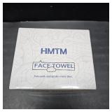 Face Towels 10x12 Inch, 50 Count Extra Thick & Soft Disposable Towels for Makeup Removal & Cleansing, Biodegradable Towels for Sensitive Skin, Travel-Friendly Facial Towelettes