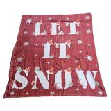 Christmas Throw Blanket, Christmas Decorations Blankets and Throws, Fuzzy Cozy Soft Warm Fleece 50X50