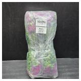 Artificial Flowers for Outdoor 12 Bundles Fake Silk White Morning Glory Spring Summer Decoration, Faux UV Resistant Look Real Plant for Outside Front Door Porch Patio Balcony Yard Fuchsia