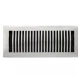 4 in. x 12 in. Aluminum Floor Register
