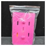 Silicone Phone Holder Compatible with All Bogg Bags, Sunflower Coconut Tree Phone Case Holder Charms Accessory, Phone Holder Attachment for Beach Tote Bags (Pink)