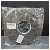 Neoprene Rubber Black Self-Adhesive Sponge Strip 10mm Wide x 3mm Thick x 10m Long