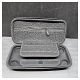 daydayup Switch Carrying Case Compatible with Nintendo Switch/Switch OLED, with 20 Games Cartridges Protective Hard Shell Travel Carrying Case Pouch for Console & Accessories, Black