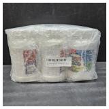 The Dreidel Company Craft Sand Art for Kids, Sand Play DIY Drawing, Messy Play, Sensory, Sand Decorations, 22 Oz, Red (3-Pack) (White, 3-Pack)