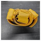 Cosplaya Yellow Utility Costume Belt - Mens Woman Man Adult Cosplay Accessories Halloween Costume Belts