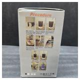 Electric Makeup Brush Cleaner Efficient Deep Cleaning and Drying of Mmake-Up Brushes Portable Automatic USB Cosmetic Brushes Cleaner Tool for All Size Beauty Makeup Brush Set(White)