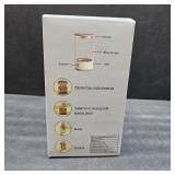 Electric Makeup Brush Cleaner Efficient Deep Cleaning and Drying of Mmake-Up Brushes Portable Automatic USB Cosmetic Brushes Cleaner Tool for All Size Beauty Makeup Brush Set(White)