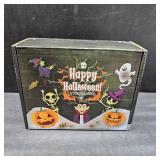 Fruidles 24-Pack Halloween Lollipop Suckers Candy, Spooky Candies, Great for Halloween Party Goody Bag Fillers, Individually Wrapped Saber Teeth, Skull, and Pumpkin Designs. BB 8/10/26