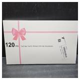 LuSeren 120PCS Black Hair Ties for Thick Hair   Seamless No Damage Elastic Ponytail Holders, Black Hair Band,Bulk Nylon Hair Elastics for Women