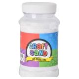 The Dreidel Company Craft Sand Art for Kids, Sand Play DIY Drawing, Messy Play, Sensory, Sand Decorations, 22 Oz, Red (3-Pack) (White, 3-Pack)