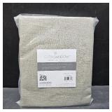 Clean Window Crushed Texture Anti-Dust Sheer Window Curtain 52'X84'