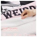 Janzza Romantic Love Blanket - Light Pink Throw Blanket for Men Women Girlfriend Boyfriend Couple, I Love You Gift for Him/Her Wedding, Engagement, Birthday, Valentine s Day 50'x 60'